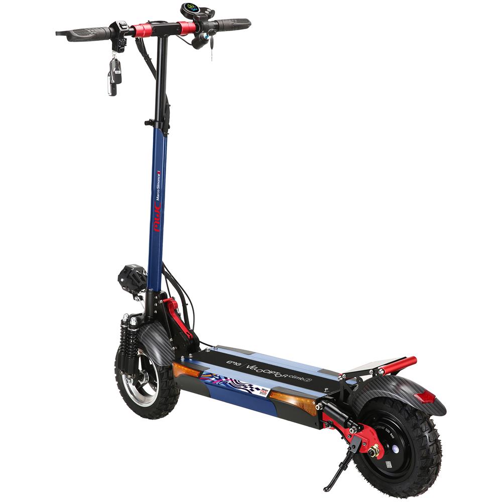 Monopattino Elettrico Velociptor Climb 2 con Ruote 10" Velocità Max 25 km /h Autonomia Fino a 35 km Potenza 500 W Colore Blu - Foto 2