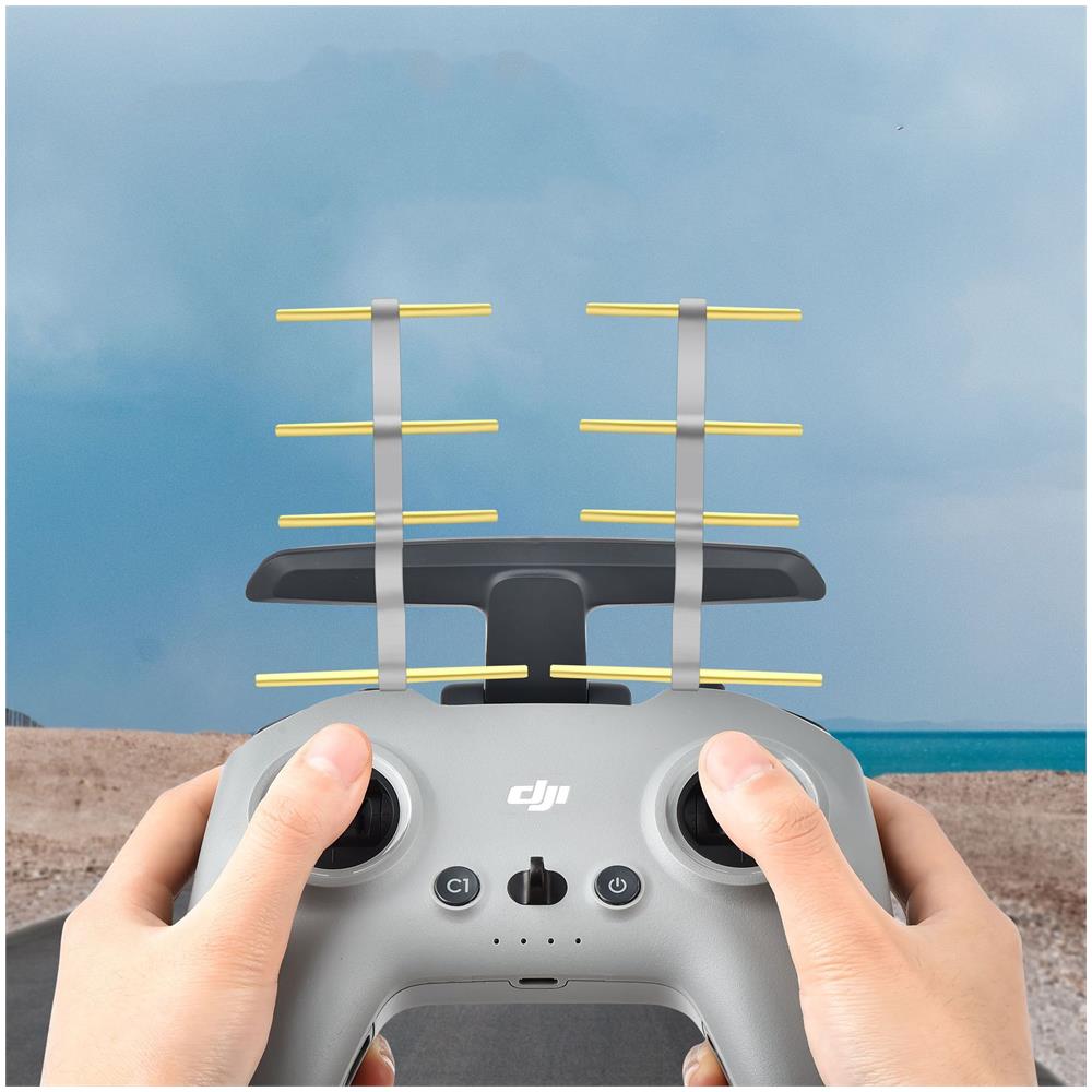 1 Coppia 2.4-ghz Yagi-uda Antenna Range Extender Signal Booster Per Dji Avata /fpv Multicolor - Foto 5