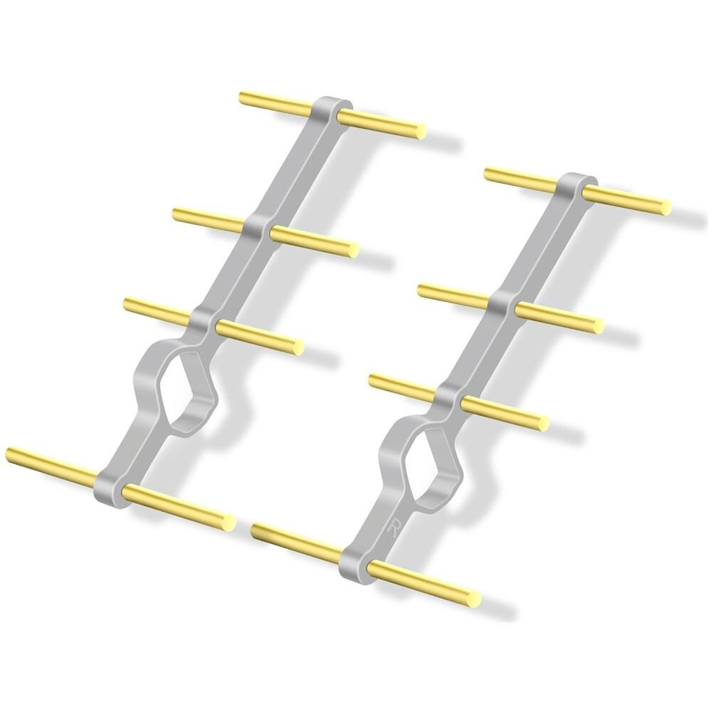 1 Coppia 2.4-ghz Yagi-uda Antenna Range Extender Signal Booster Per Dji Avata /fpv Multicolor - Foto 1
