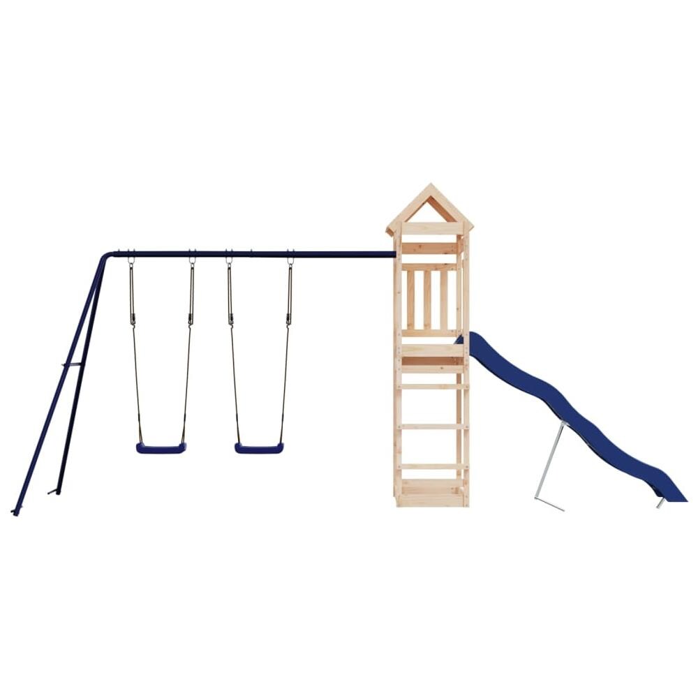 Set da Gioco da Esterno in Legno Massello di Pino - Foto 3