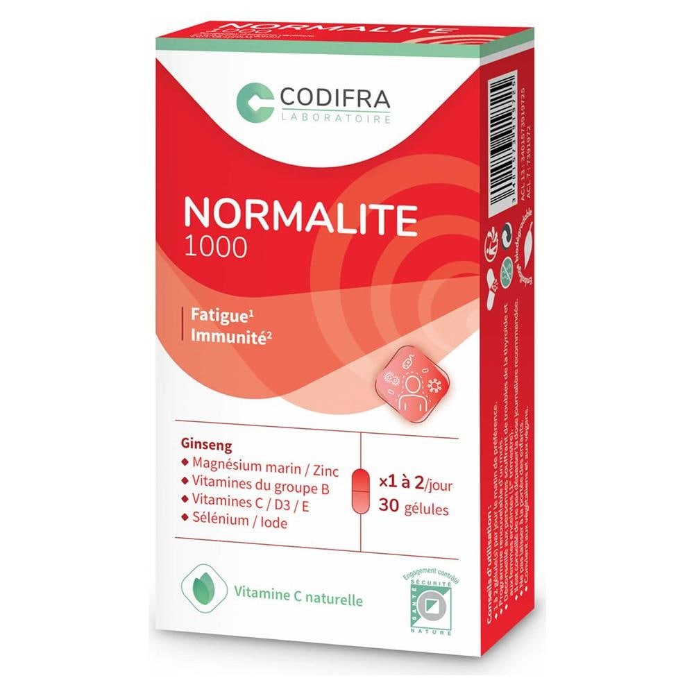 Normalite 1000 Fatica E Immunità 30 Capsule - Foto 1