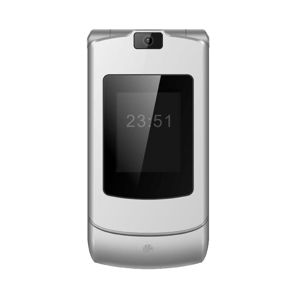 Cellulare Mobile C3 Doppia SIM 2.4" 240x320 Pixel Colore Argento - Foto 1