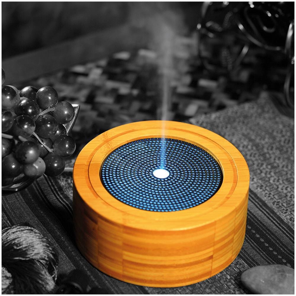 Saturn - Diffusore Ad Ultrasuoni A Freddo Con Cover In Vero Legno Di Bamboo - Foto 2