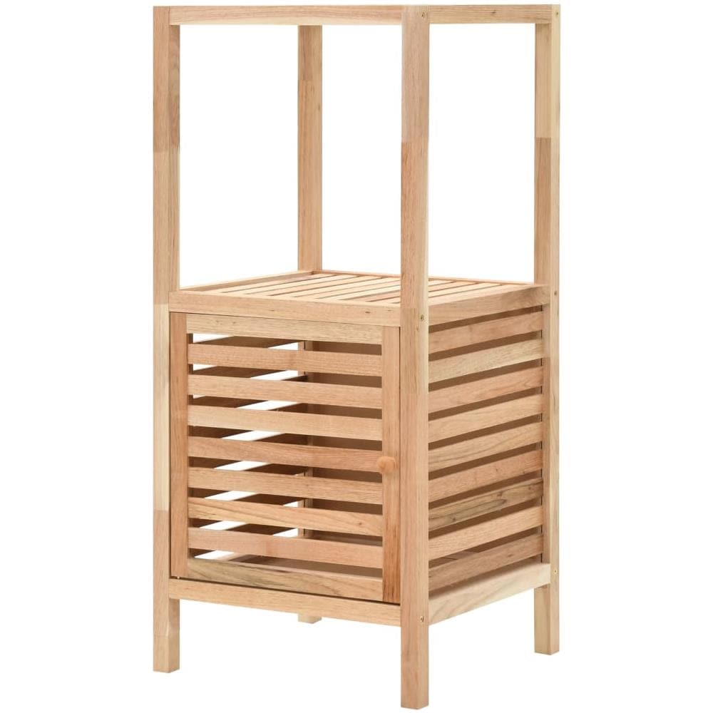 Armadietto MeMi Me238NOC In Legno Noce - 38x75x85cm, 2 Ante E 2 Ripiani Regolabili