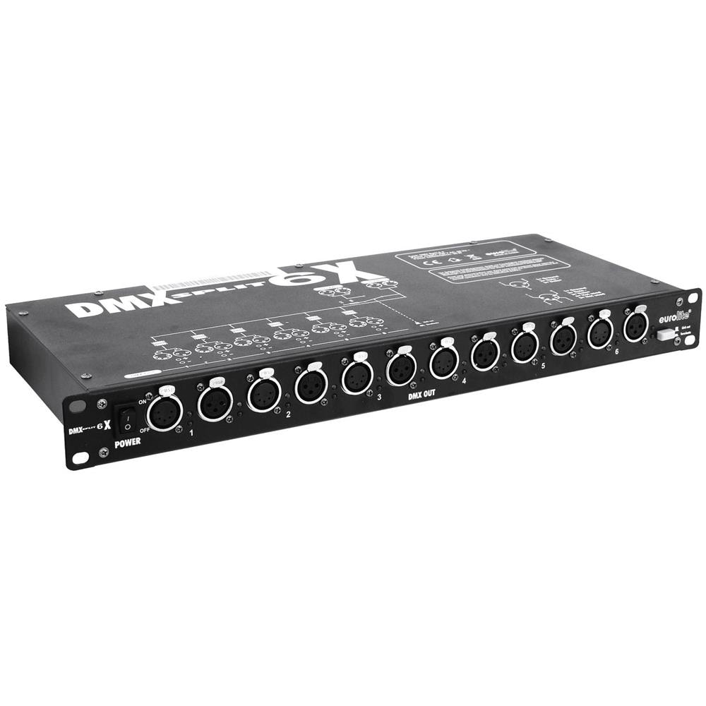 Split 6x Dmx Splitter - Foto 1