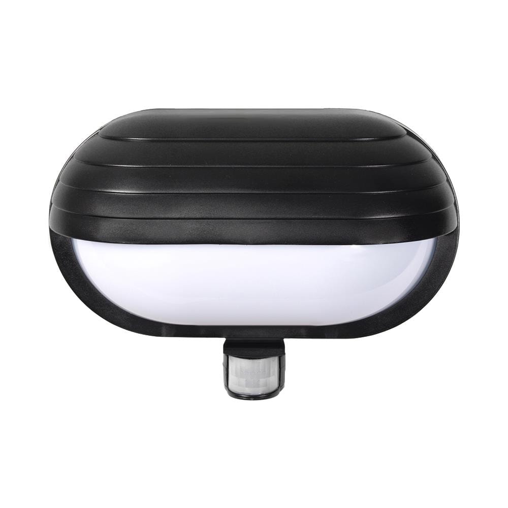 Portalampada Da Parete Con Rilevatore Movimento Sensore Pir Colore Nero - Foto 1