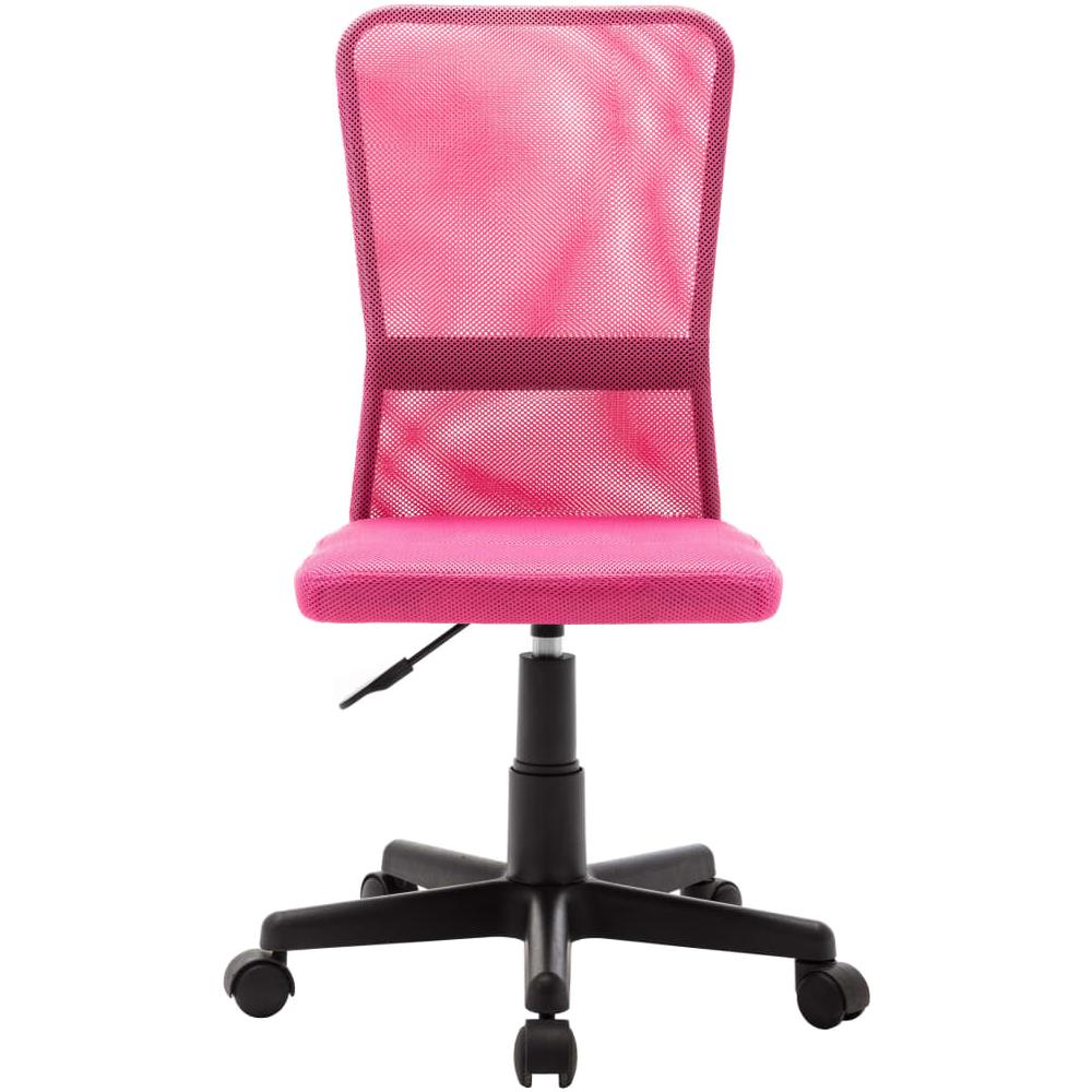 Sedia da Ufficio Rosa 44x52x100 cm in Tessuto a Rete - Foto 2