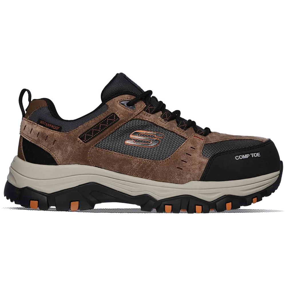 Scarpe Work: Greetah Taglia 47.5 Codice 77183ec-brbk Marrone - Foto 1
