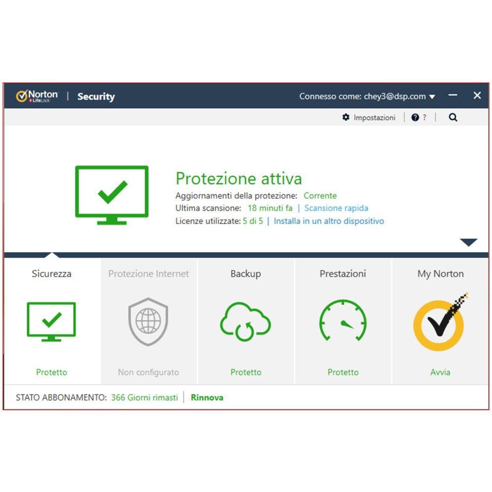 Norton 360 Deluxe 2021 Antivirus per 3 dispositivi Licenza di 1 anno  - Foto 3