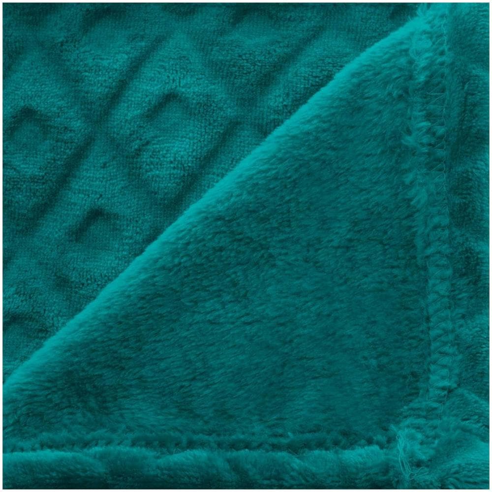 Coperta Morbida, Kapa, Copriletto Losan, Placcato 3d, Giallo, 125 X 150 Cm - Foto 2