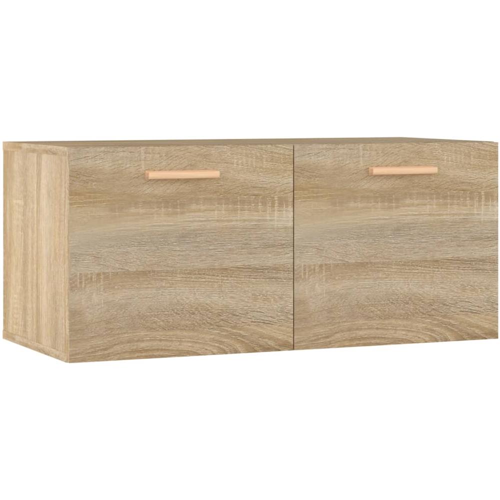 Armadietto A Muro Rovere Sonoma 80x35x36,5 Cm Legno Multistrato - Foto 2