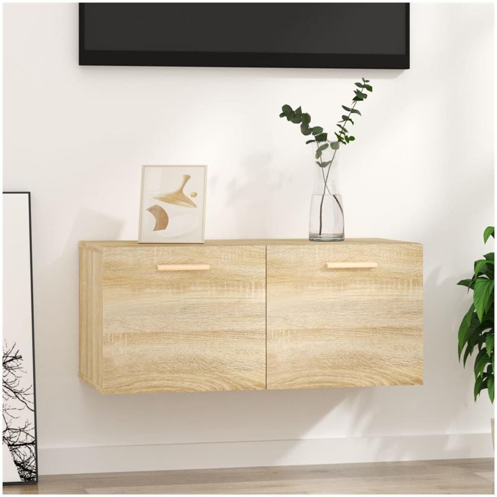 Armadietto A Muro Rovere Sonoma 80x35x36,5 Cm Legno Multistrato - Foto 1