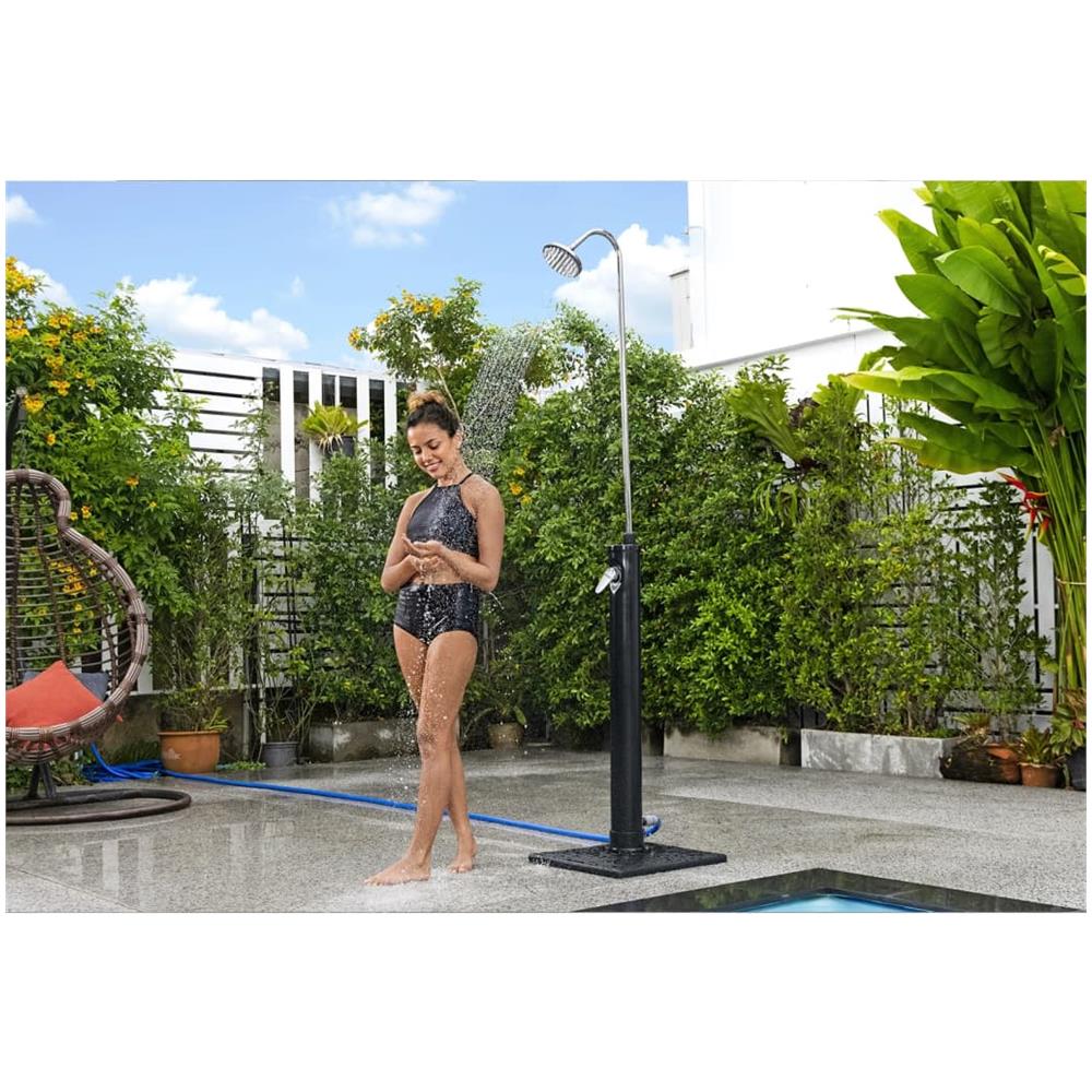 Doccia Da Esterno Solar Flow Nera 8 L - Foto 1