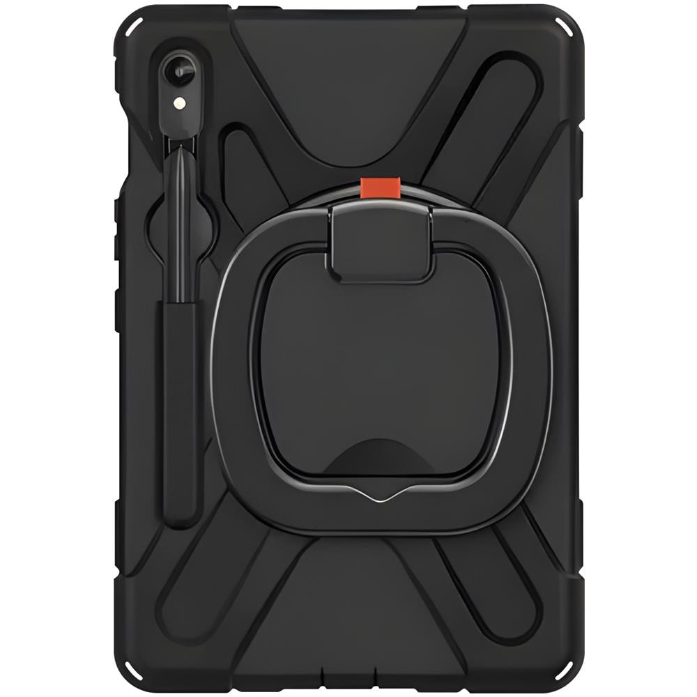 Cover Per Samsung Tab S9, S8 E S7 Antishock Manico Ruotabile Supporto Nera - Foto 1