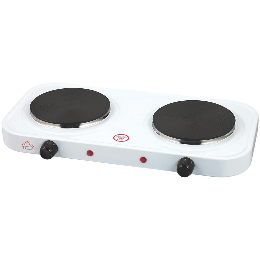 Piastra Cottura Elettrica Doppia Bianco 2000 W EKP2420 - Foto 2