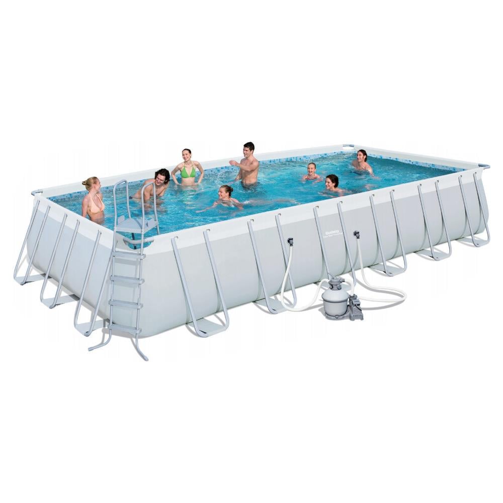 7.32M X 3.66M X 1.32M Power Steel Rectangular - Foto 2