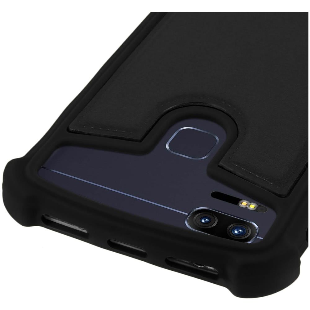 Cover Mocca Universale Smartphone Da 5 A 5.3 Pollici In Silicone Gel Nero - Foto 2