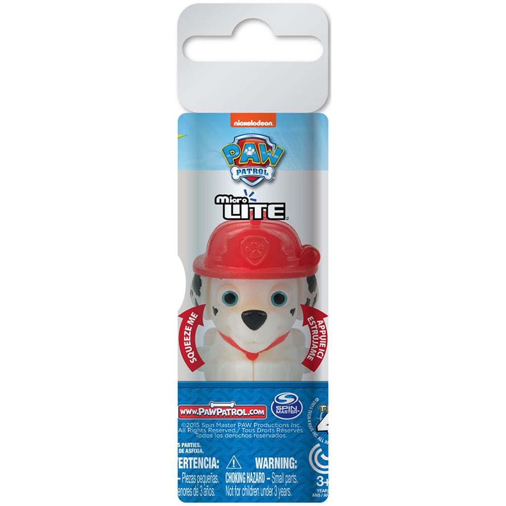 Paw Patrol - Microlite In Confezione Trasparente 3,3x3,3x10 Cm - Foto 1