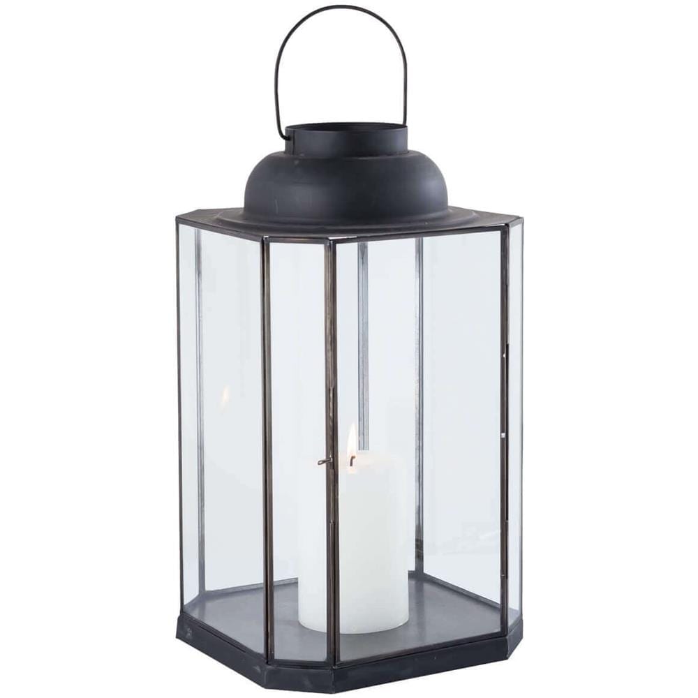 Apolline - Lanterna In Vetro E Acciaio - Foto 1