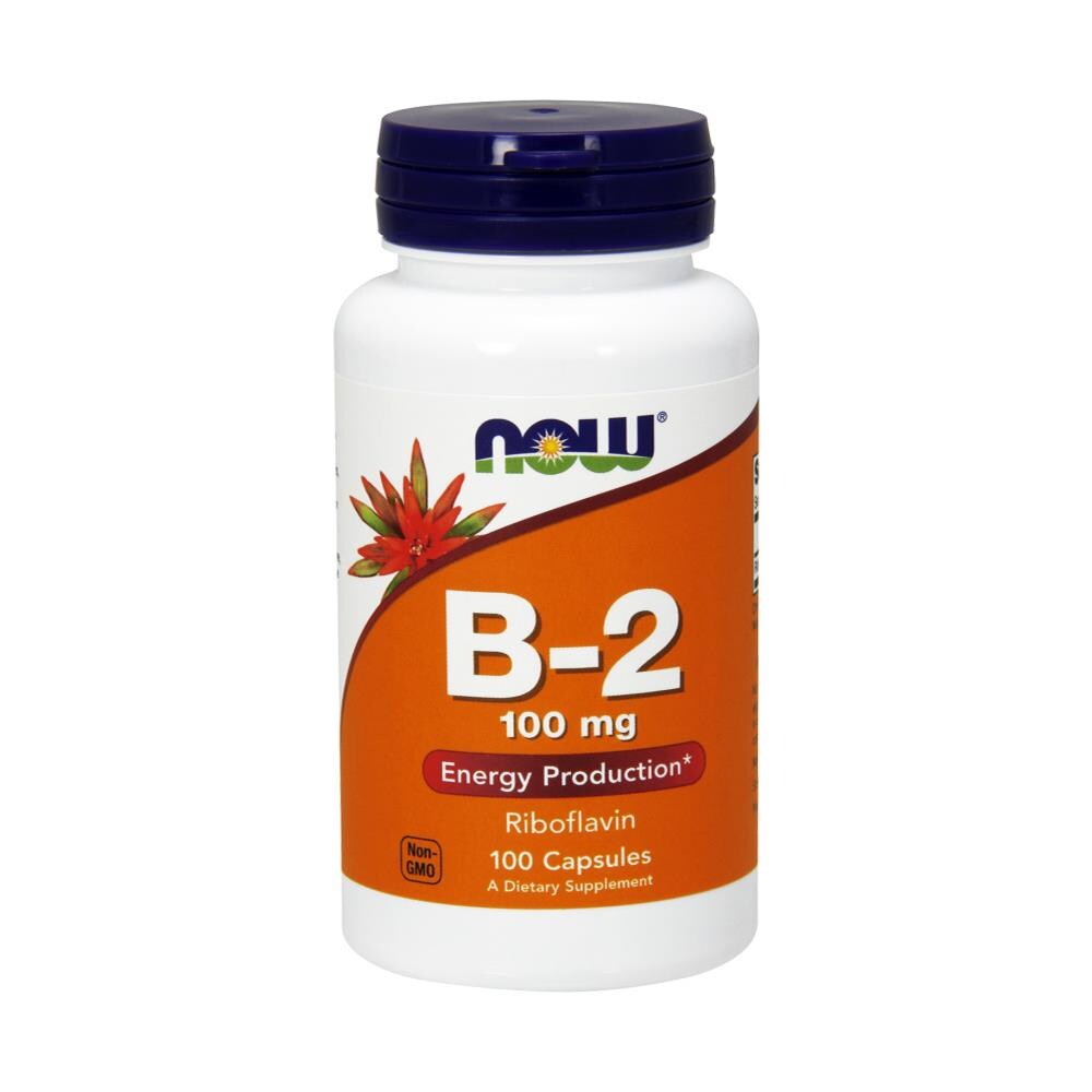 Vitamin B-2 Riboflavin 100mg 100 Capsule - Vitamine - Foto 1