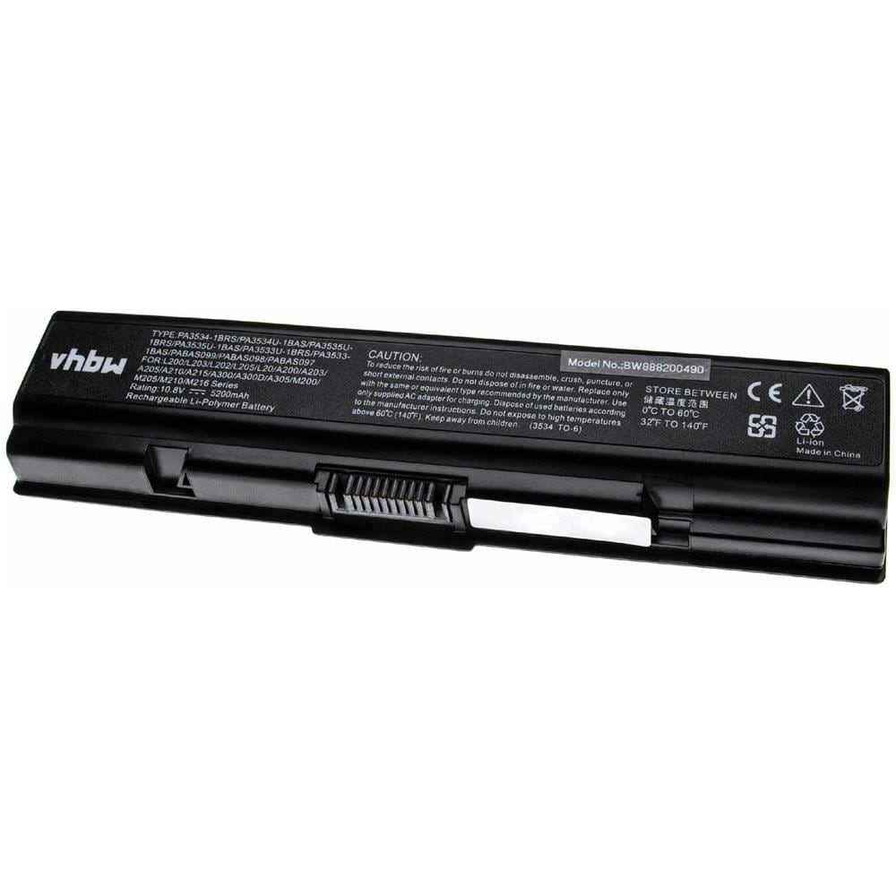 Batteria Compatibile Con Toshiba Pa3534u-1brs 5200mah Dynabook Satellite A300 - Foto 1