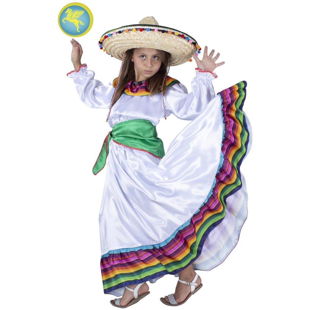 Costume Messicana Pegasus Carnevale 13/14 Anni - Foto 1