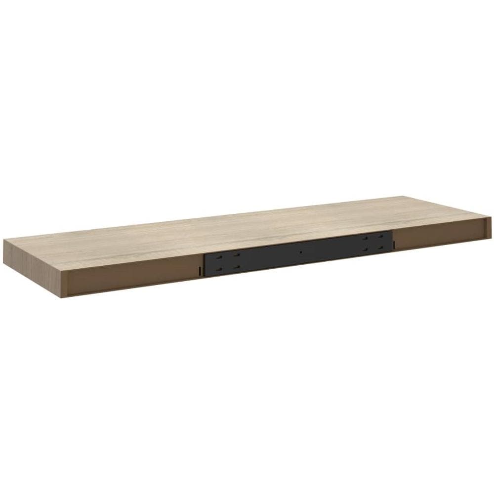 Scaffali A Parete 4 Pz Rovere 80x23,5x3,8 Cm In Mdf - Foto 8