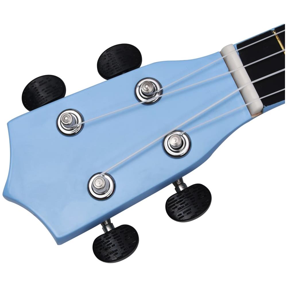 Set Ukulele Soprano con Borsa per Bambini Blu Baby 23"" - Foto 10