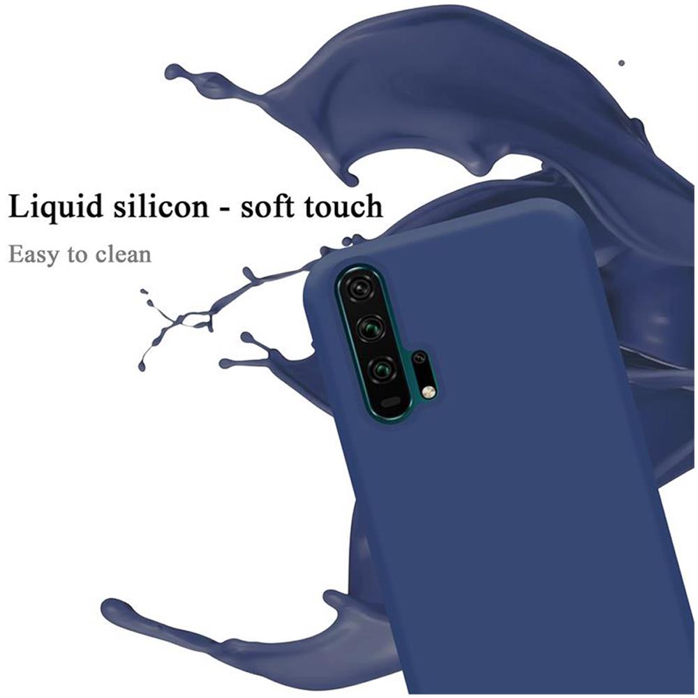 Custodia Compatibile Con Honor 20 Pro In Liquid Blu - Coperchio Protettivo In Silicone Tpu Flessibile - Foto 2