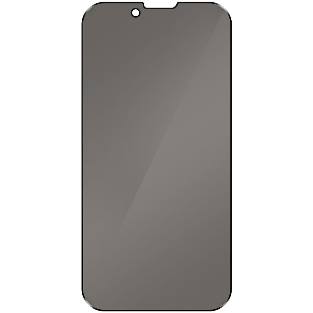 Pellicola Anti-spia Iphone 13 Pro Max Vetro Temperato 9h Anti-macchie Nera - Foto 1