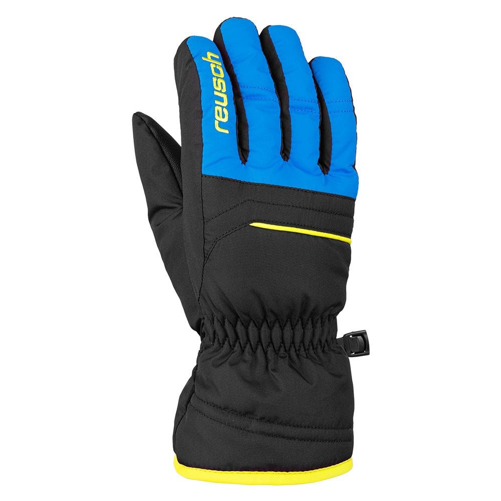 Guanti Sci Alan Junior - 6 Black-brilliant Blue-safety Yellow - Foto 1