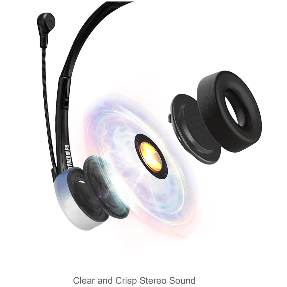 Cuffie Xtream P2 Stereo USB Tipo a Nero - Foto 4