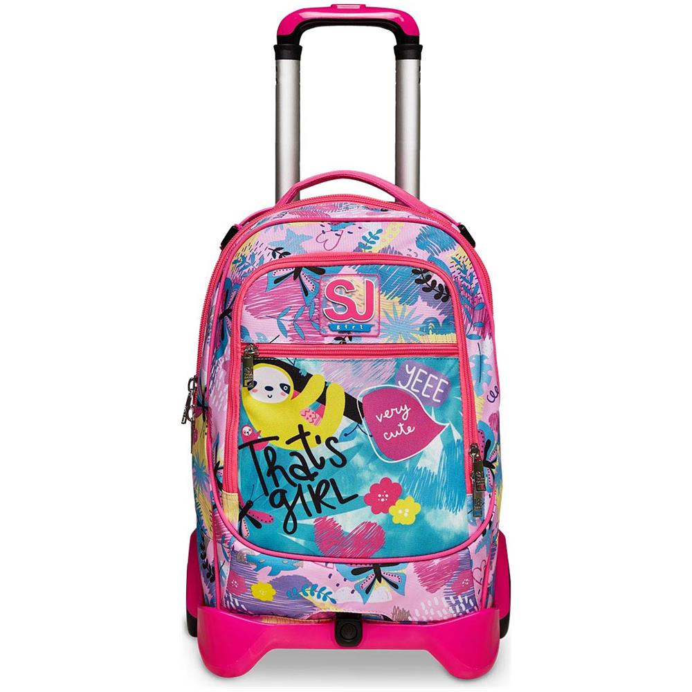 Trolley Zaino JACK 2 Ruote CLACK IT GIRL Capacità 34 Litri - Foto 1