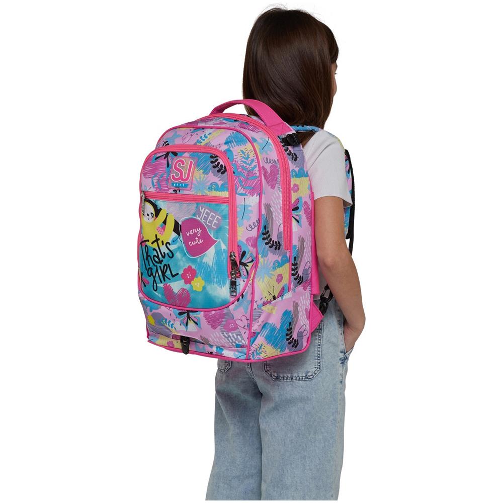 Trolley Zaino JACK 2 Ruote CLACK IT GIRL Capacità 34 Litri - Foto 11