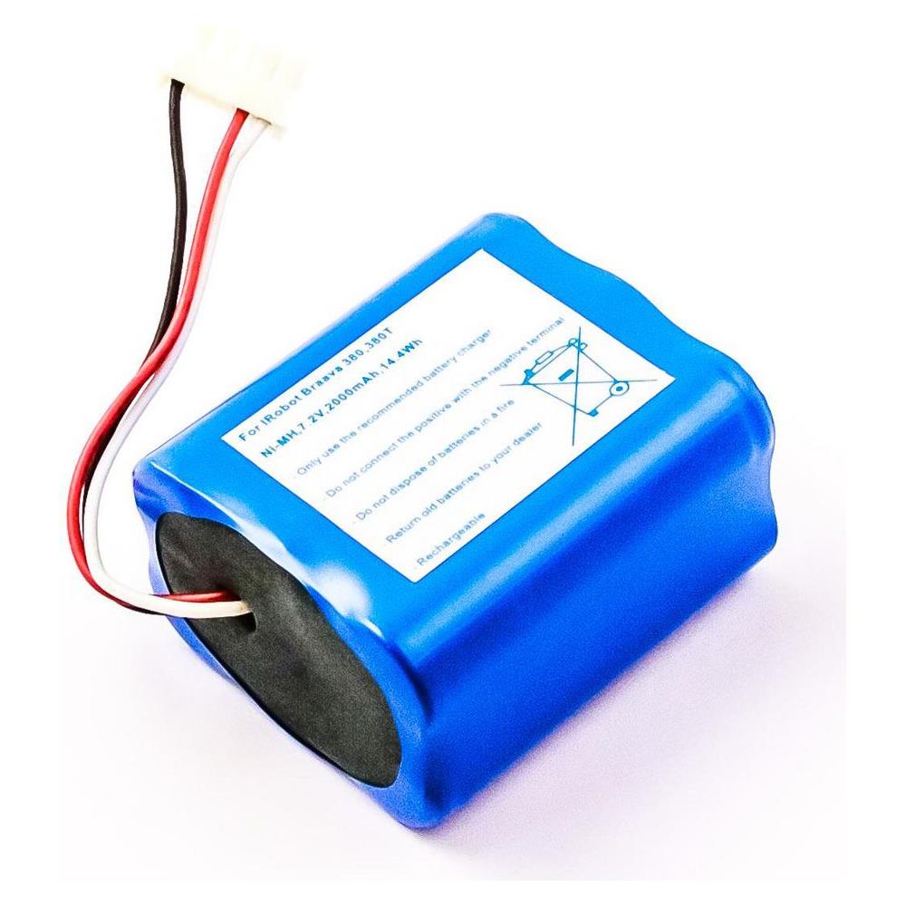 Batterie - Nimh - 2000 Mah - Fr Irobot Braava 380, 380t - Foto 1