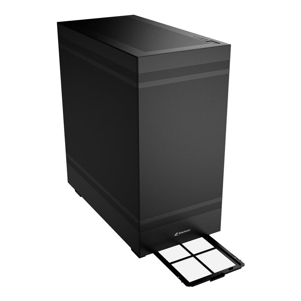 Case Rebel C50 Full Tower ATX / Micro-ATX / Mini-ITX 3 Porte USB 3.1 Colore Nero - Foto 8