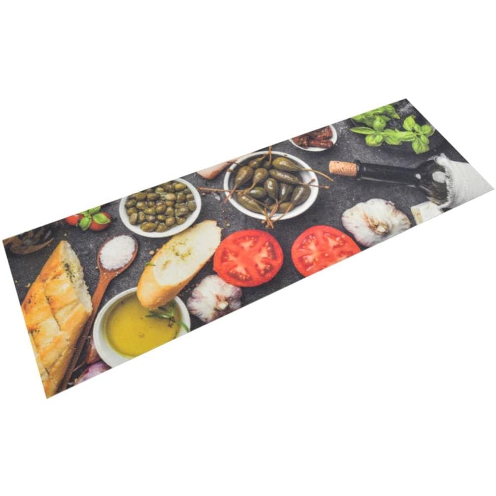 Tappeto Da Cucina Lavabile Vino E Cena 60x180 Cm Velluto - Foto 1