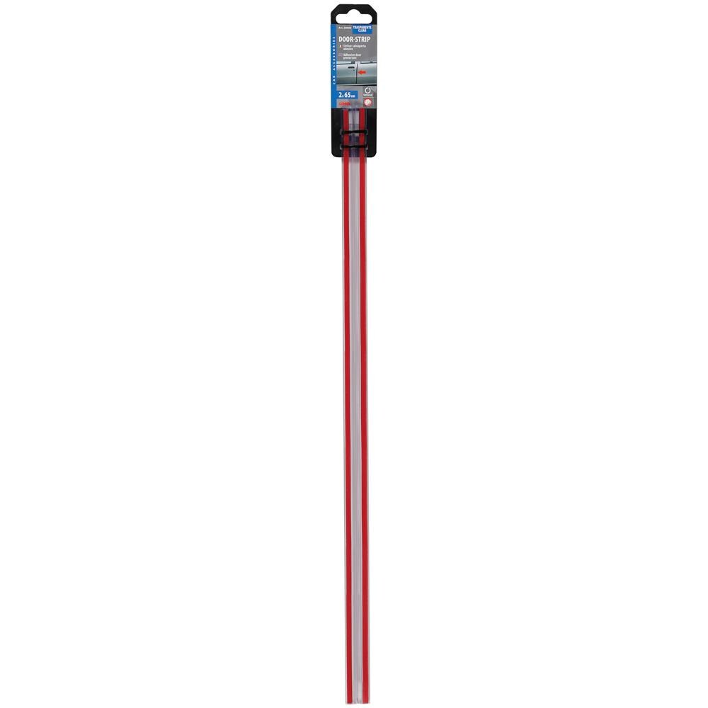Door-strip, Strisce Salvaporta Adesive - 2 X 65 Cm - Trasparente - Foto 2