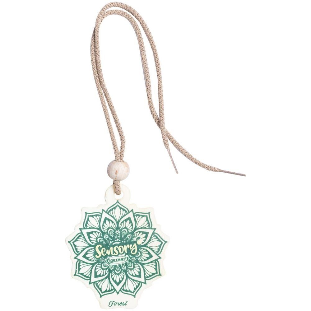 Sensory Profumatore Per Auto In Legno - Profumazione Forest - Da Appendere Allo Specchietto - Foto 1