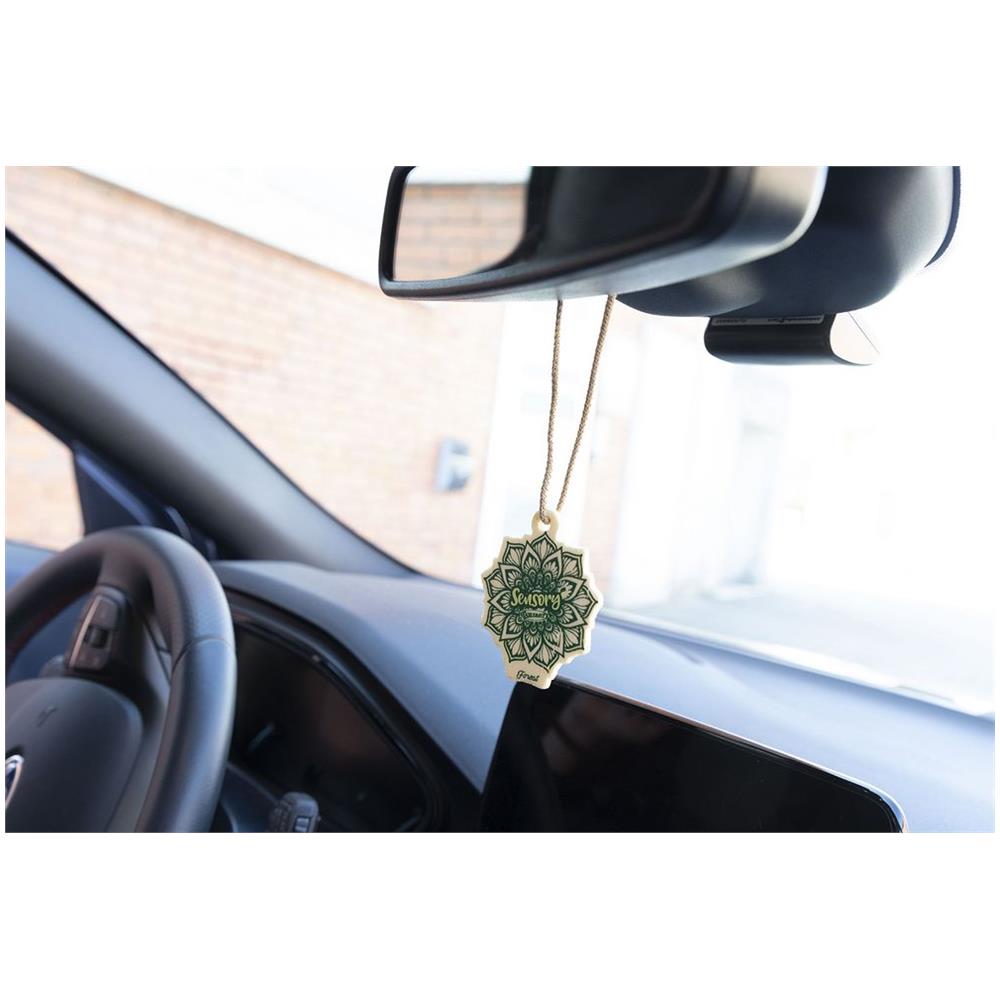 Sensory Profumatore Per Auto In Legno - Profumazione Forest - Da Appendere Allo Specchietto - Foto 2