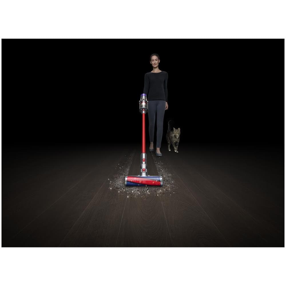 Aspirapolvere Senza Filo V11 Fluffy Senza sacchetto 0.54L Colore Nichel / Rosso - Foto 10