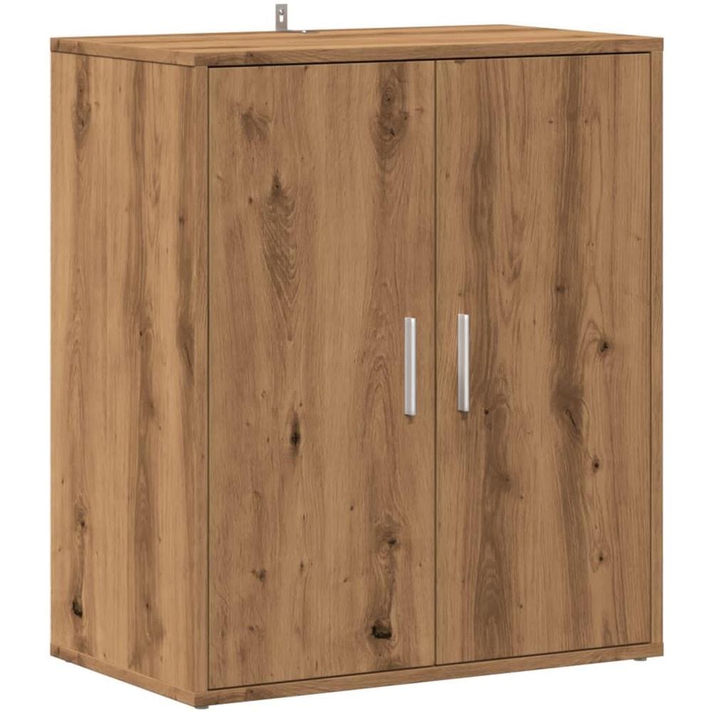 Scarpiera Rovere Artigianale 60x35x70 cm in Legno Multistrato - Foto 1