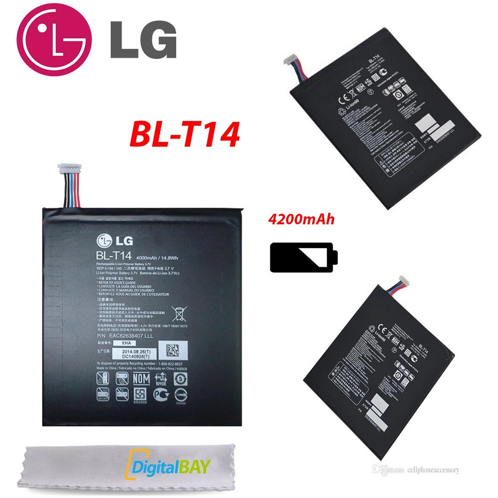 Batteria Nuova Lg Bl-t14 Originale Per Lg G Pad V490 8.0"" 4200mah - Foto 3