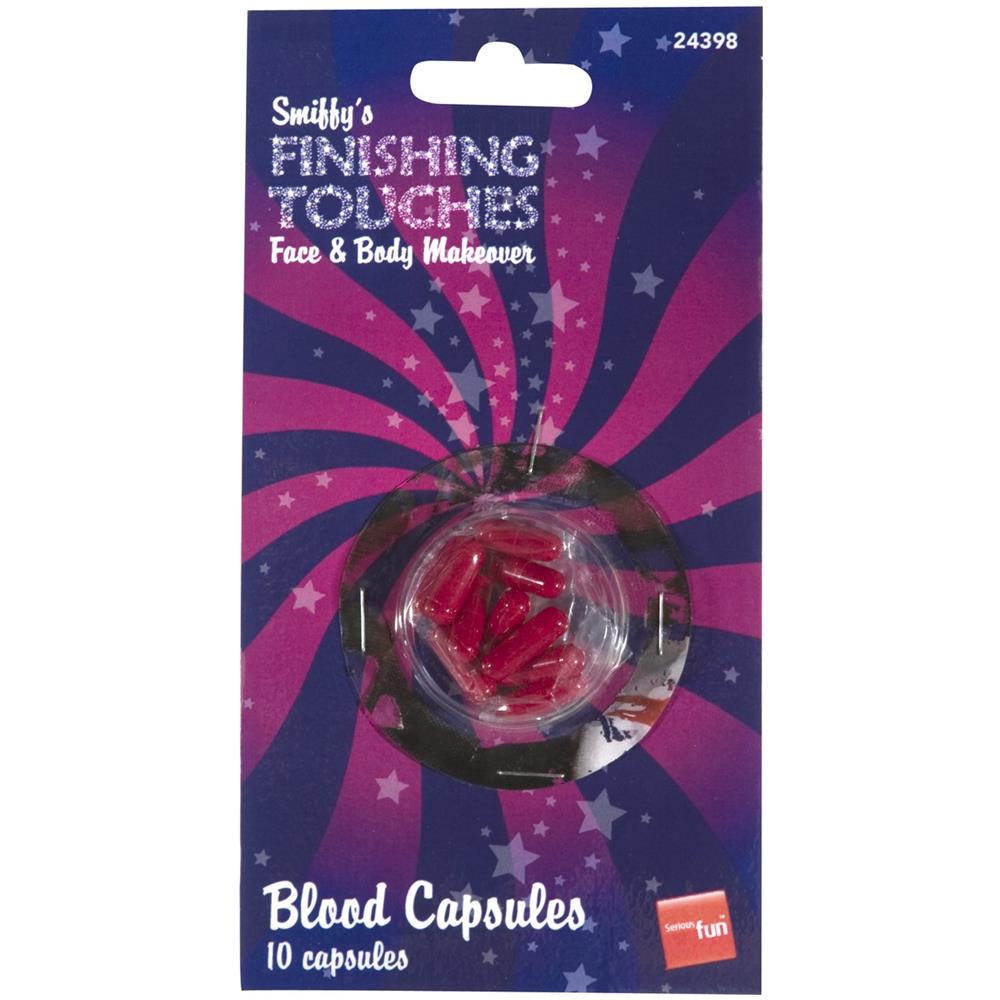 Capsule Adulto Sangue Finto Halloween Taglia Unica - Foto 1