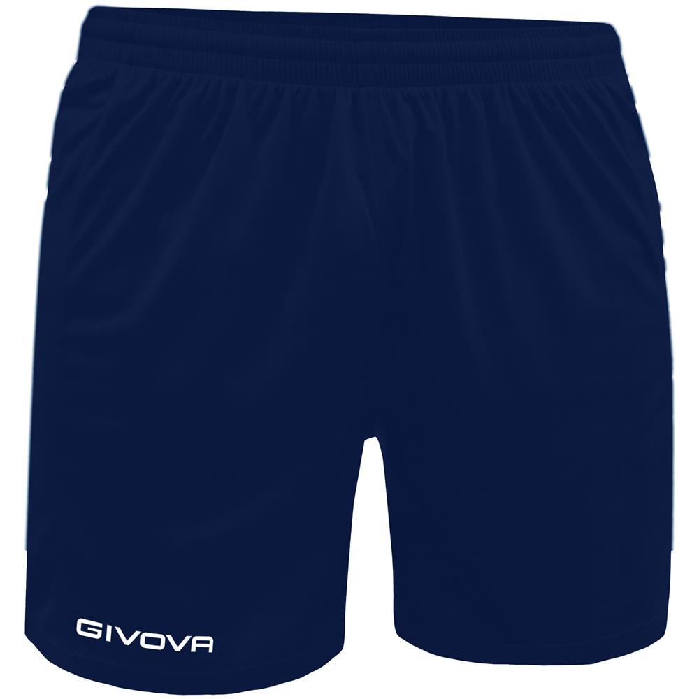 Pantaloncino Givova One Givova Blu Corsa Sport Uomo Staff Running Jogging Allenamento Relax Calcio Calcetto Torneo Scuola Sport - Taglia S - Foto 1