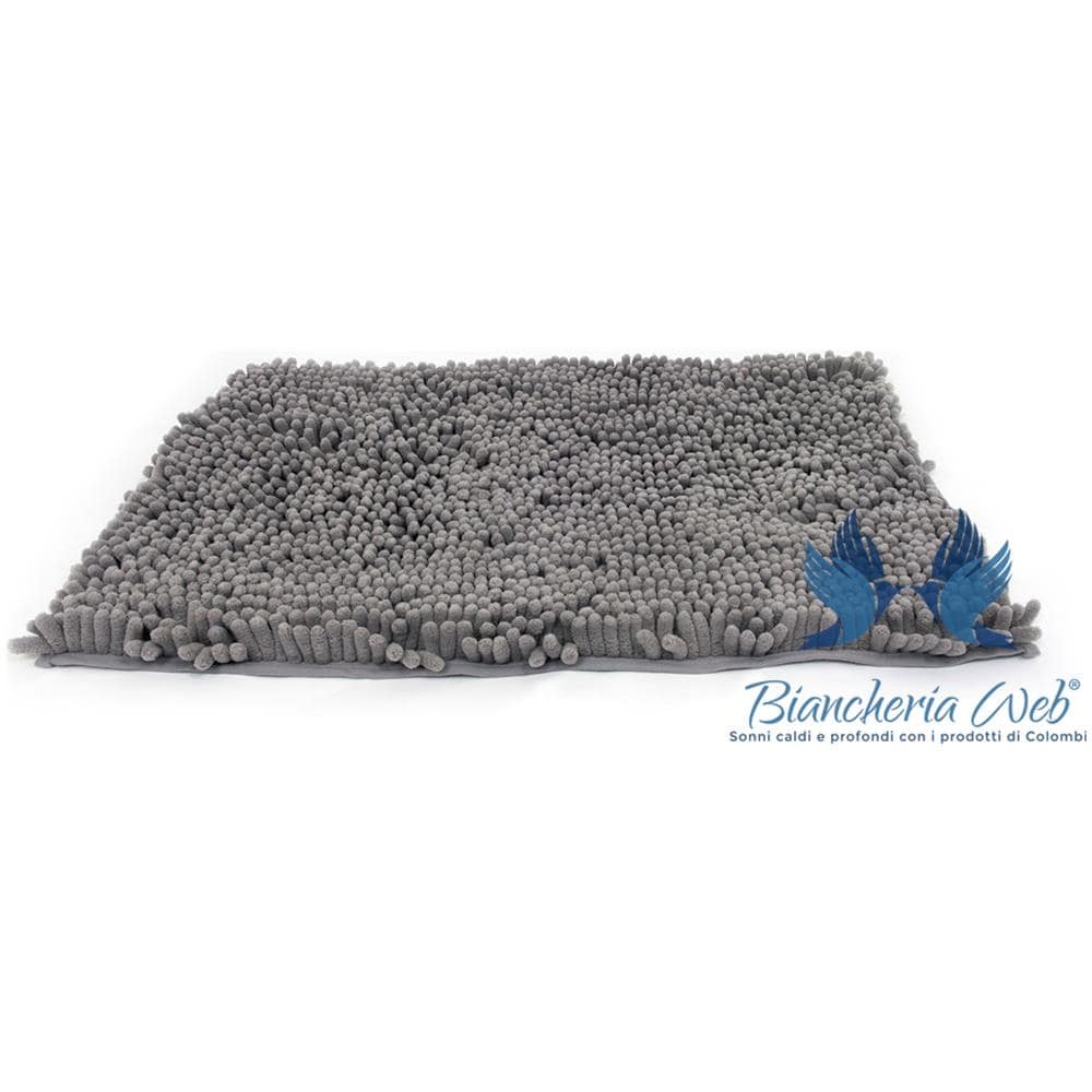 Tappeto Bagno Retro Gommato Antiscivolo Lavorazione Shaggy Modello Passatello 50x80 Stone - Foto 2
