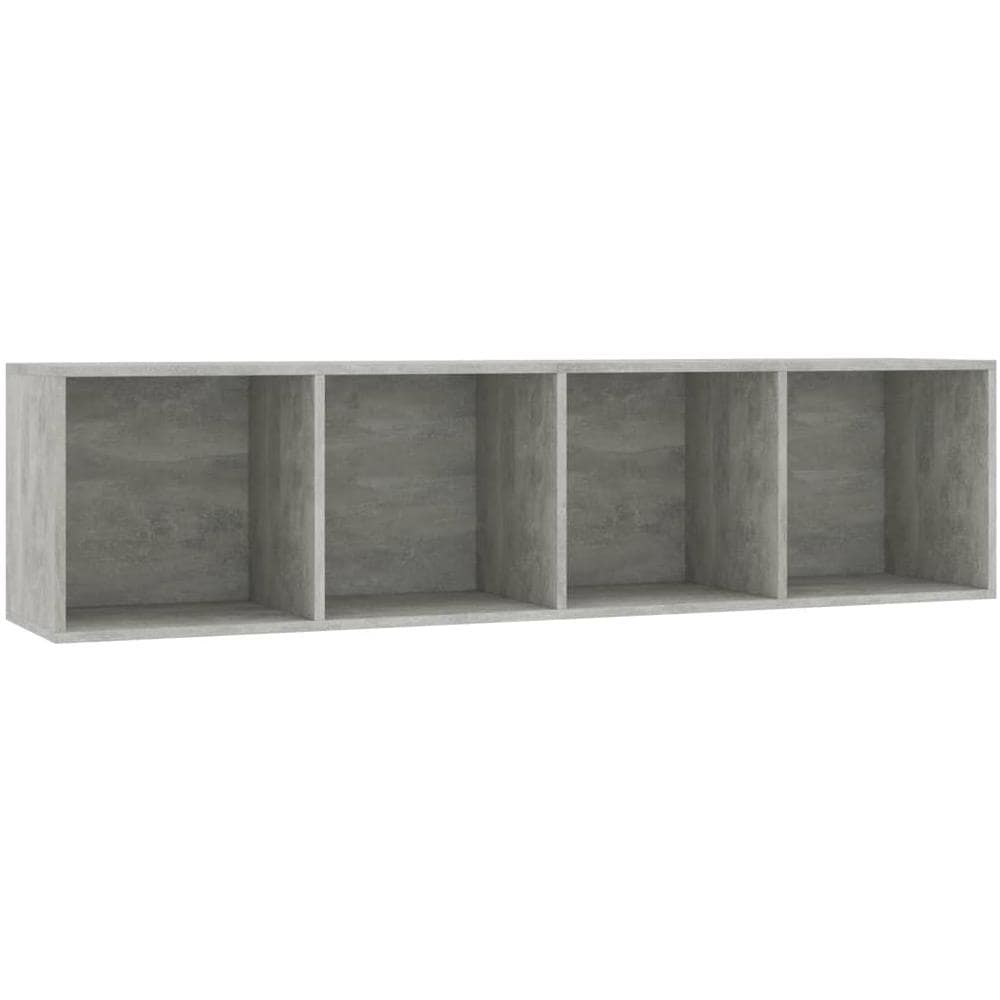 Libreria /Mobile TV Grigio Cemento 143x30x36 cm - Foto 2