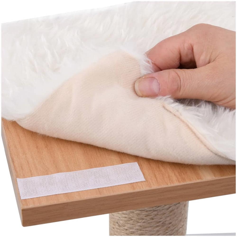 Albero Per Gatti Con Tappeto Tiragraffi In Sisal 123 Cm - Foto 2