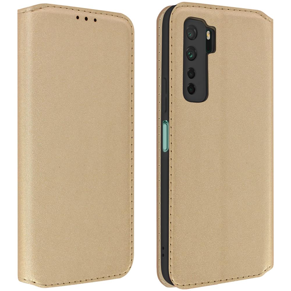 Custodia Per Huawei P40 Lite 5g Copertina Portacarte Supporto Oro - Foto 1