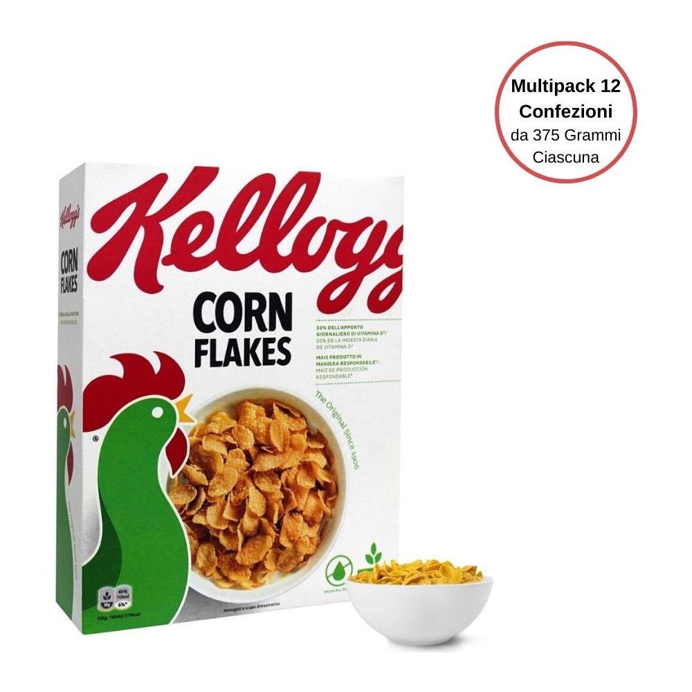 Corn Flakes The Original Multipack Da 12 Confezioni Da 375 Grammi Ciascuna - Foto 1